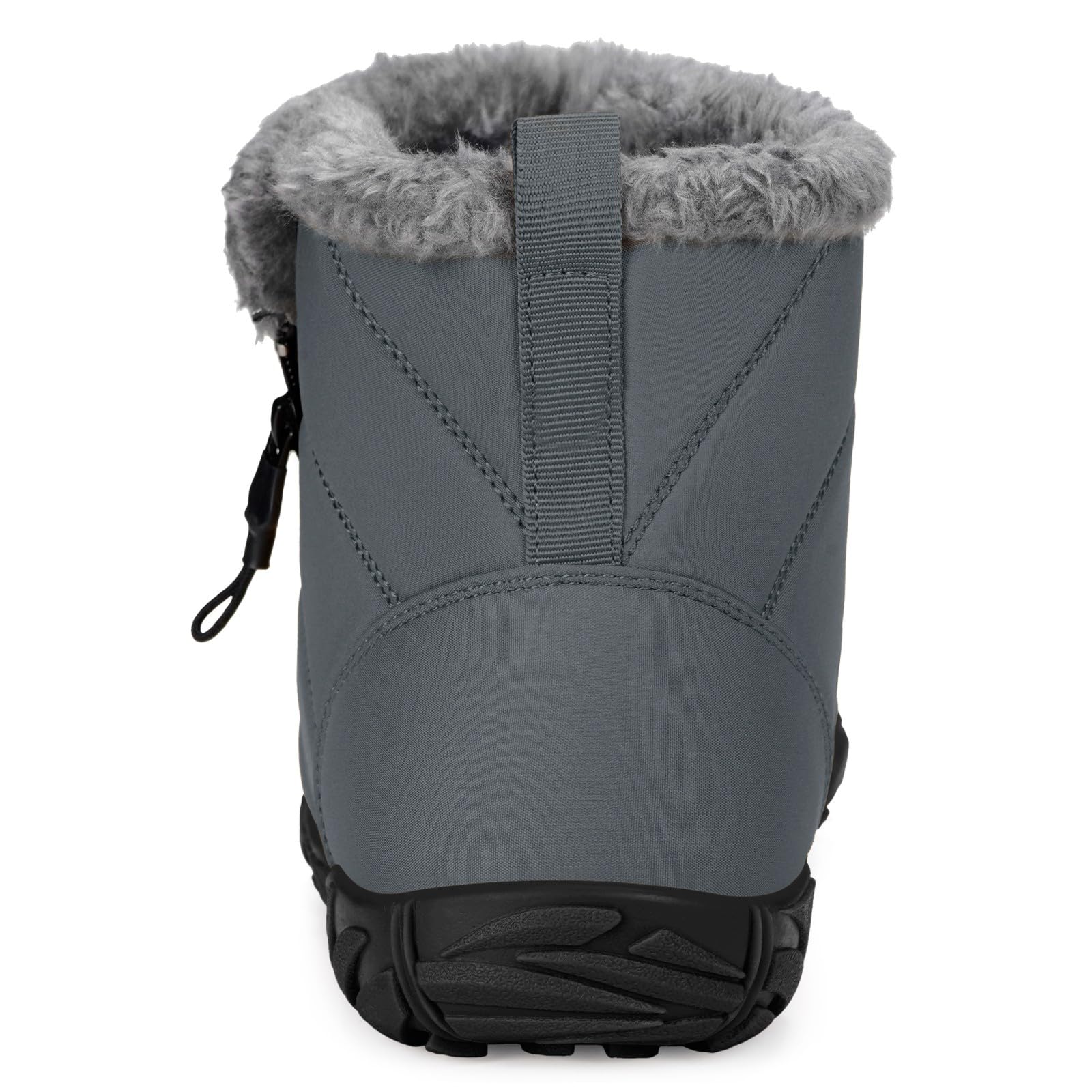Gaatpot Buty Śniegowe Damskie Zimowe Ciepłe Podszewka Botki Outdoor Trekking Buty Wodoodporne Buty 37-43 | Botki, ciepła podszewka, minimalistyczne z Wide Tox Box, Zero Drop Soles, buty