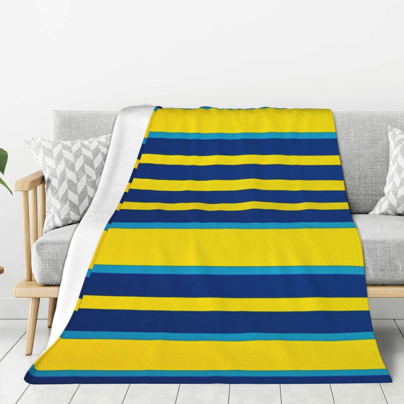 Couverture lavable pour lit éliminant le froid, plaid flanelle doux anti-bouloche