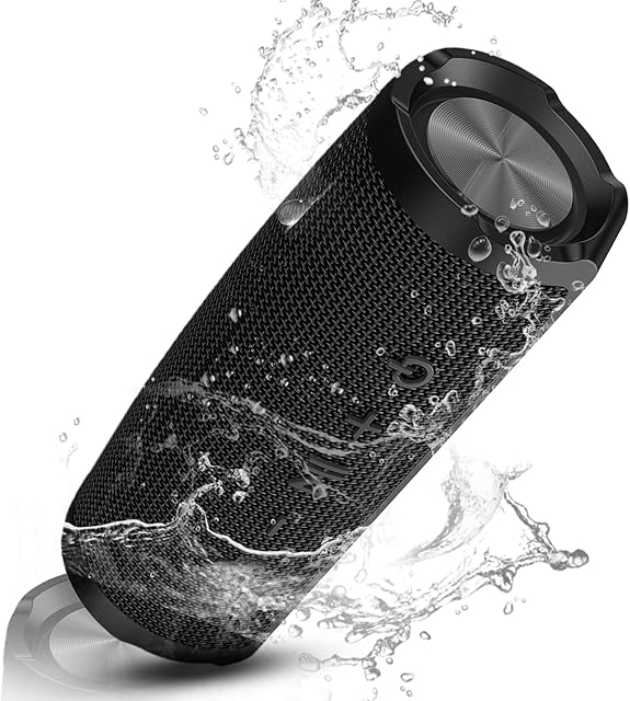 XSOUND Bluetooth Speaker Wireless Waterproof FunPlay Pro 30W Bluetooth Speaker with Subwoofer, 20 Hours Playtime, IPX7 Waterproof, Type-C Quick Charging