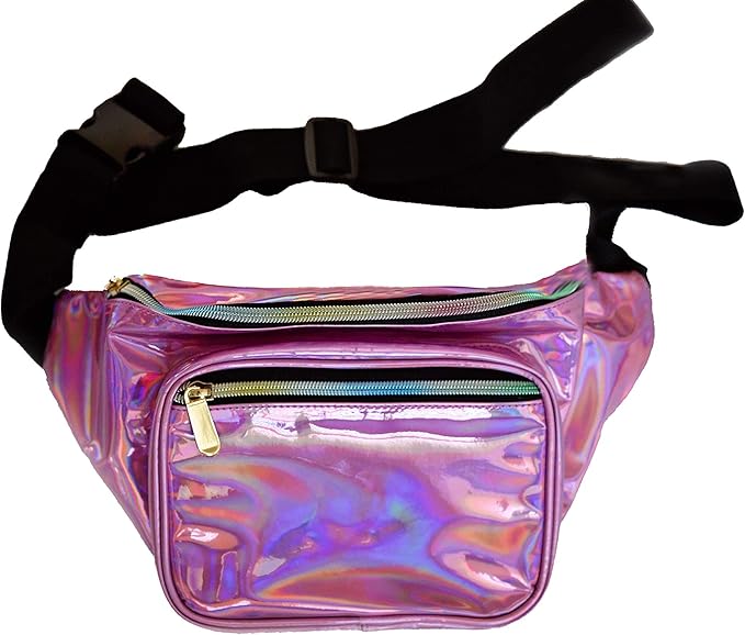 holographic fanny pack amazon