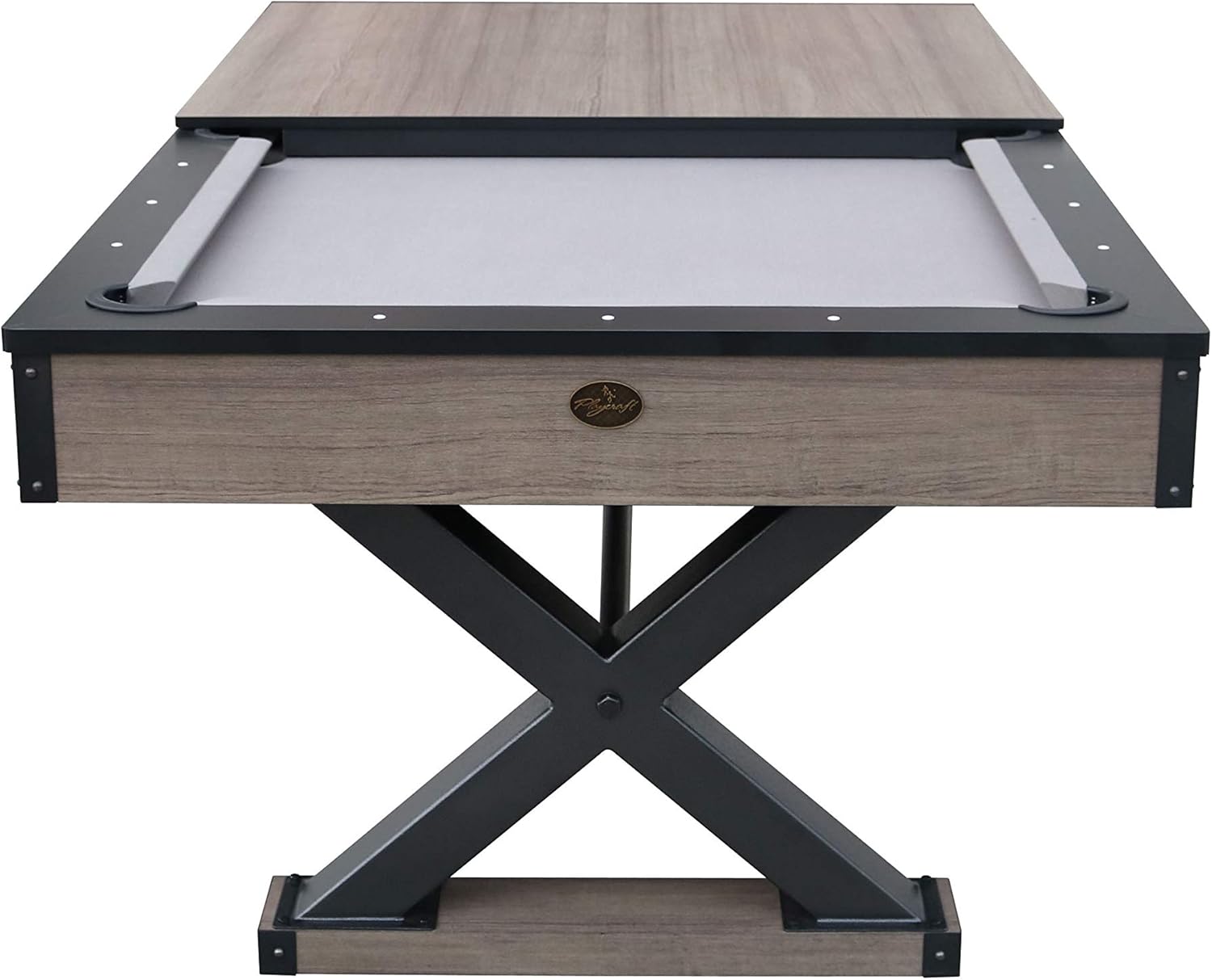 Playcraft Wolf Creek 7' Pool Table with Dining Top : Sports & Outdoors