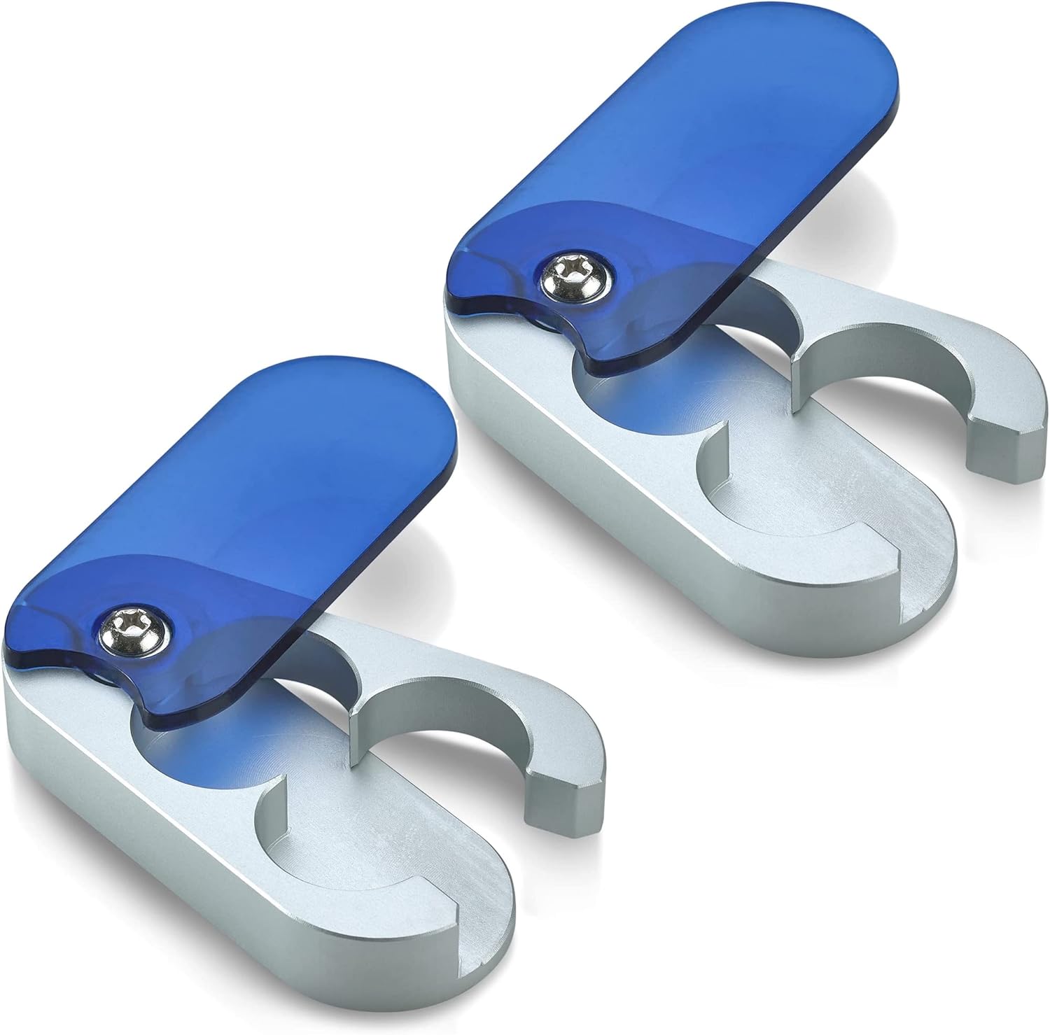 Pill Cutters with Safety Guard (Pack of 2) Aluminum Portable and