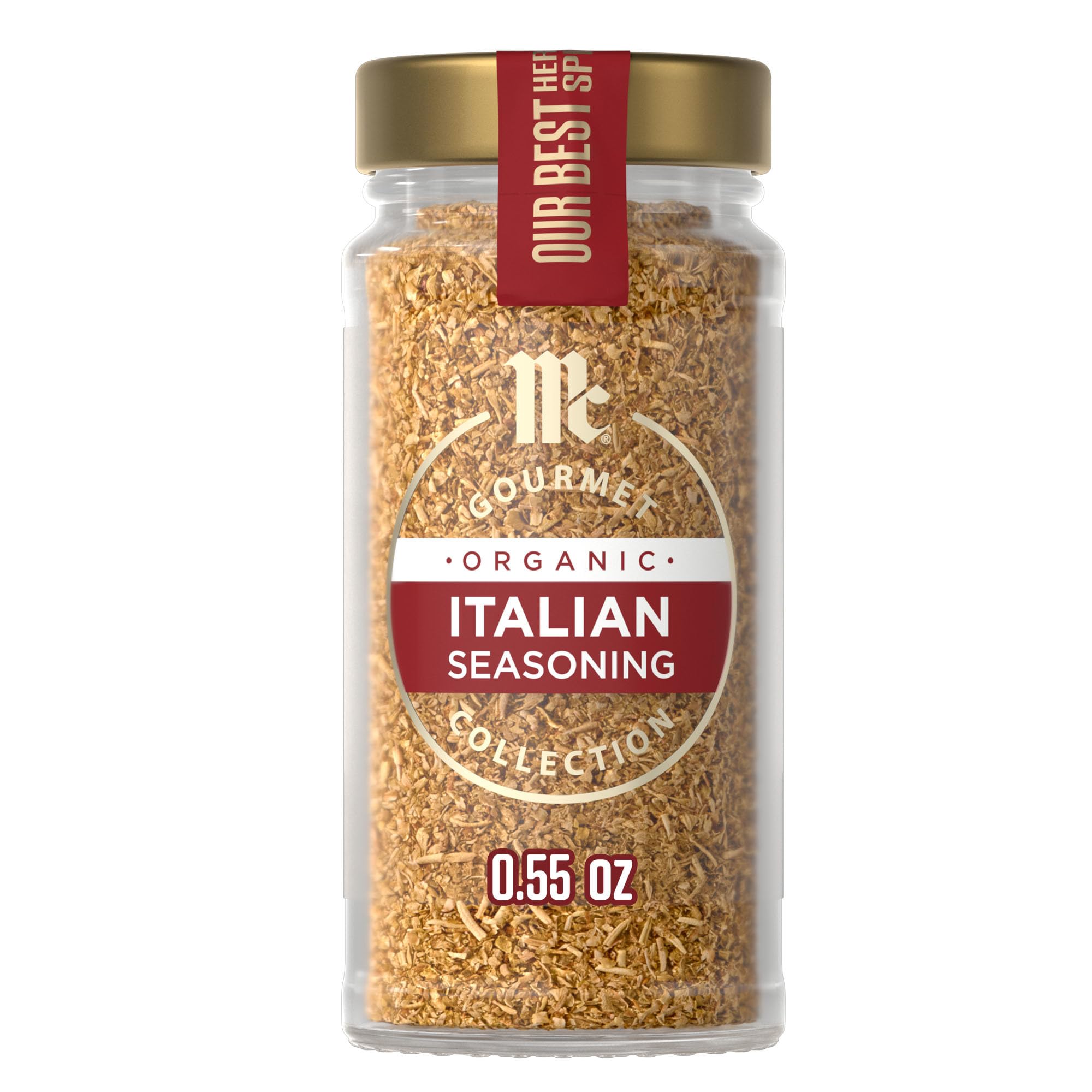 McCormick Gourmet Organic Italian Seasoning, 0.55 oz