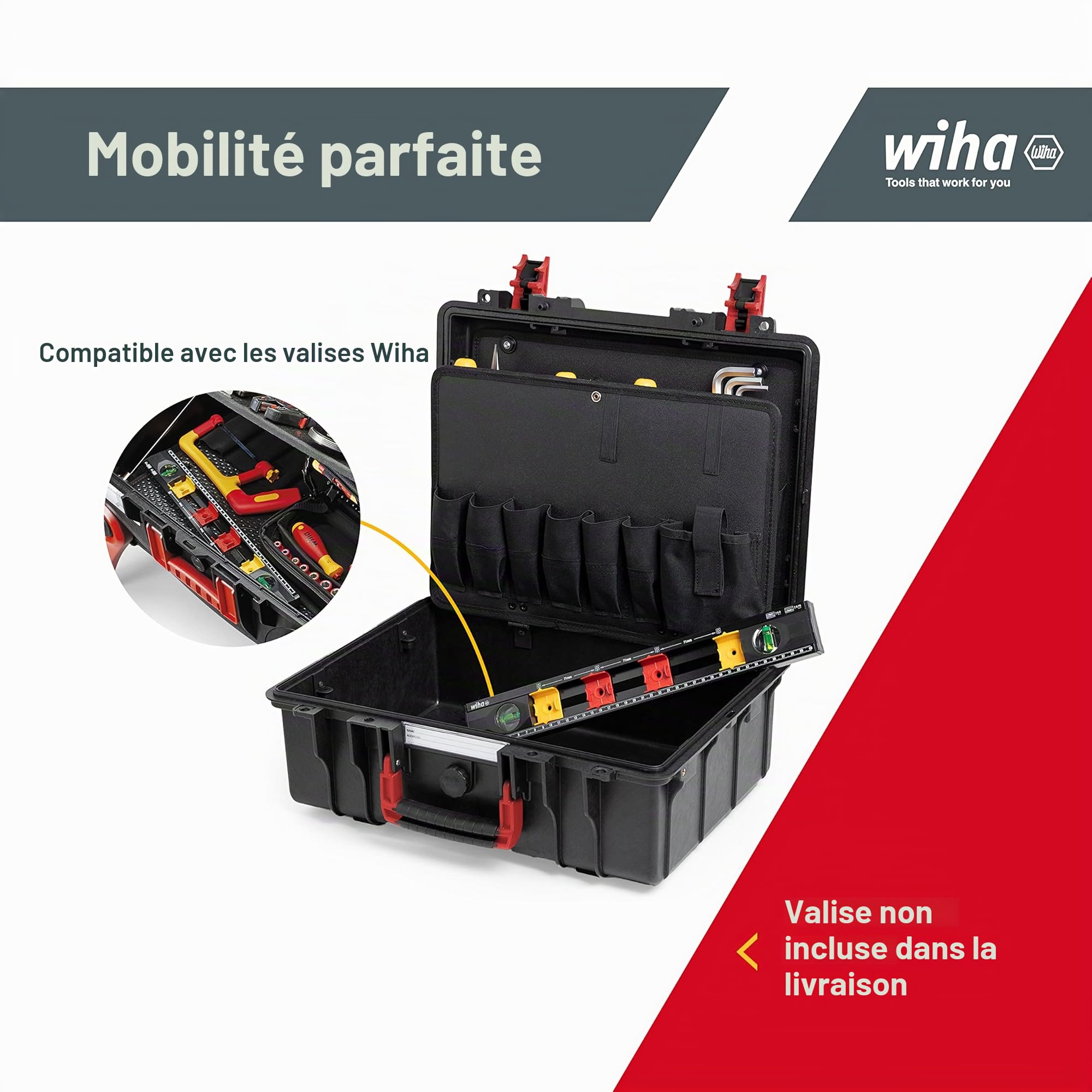 Wiha 42074 Niveau délectricien 40 cm