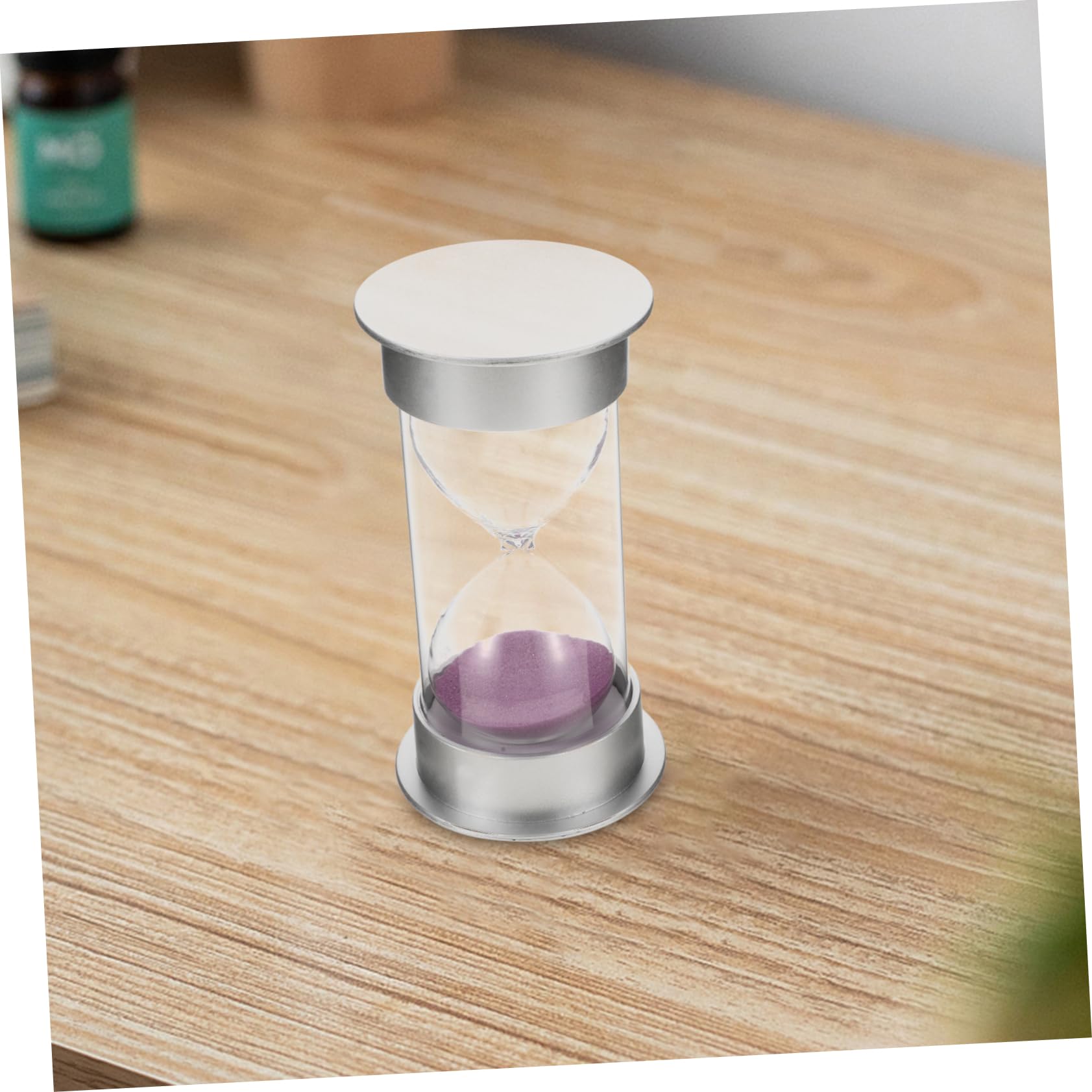 3 Set Timer Sabbia Minuti Decorativa in Vetro Borosilicato Resistente Piccola E Compatta Con Base Timer Da Funzionale E E Ufficio Regalo 2 Pezzi*3