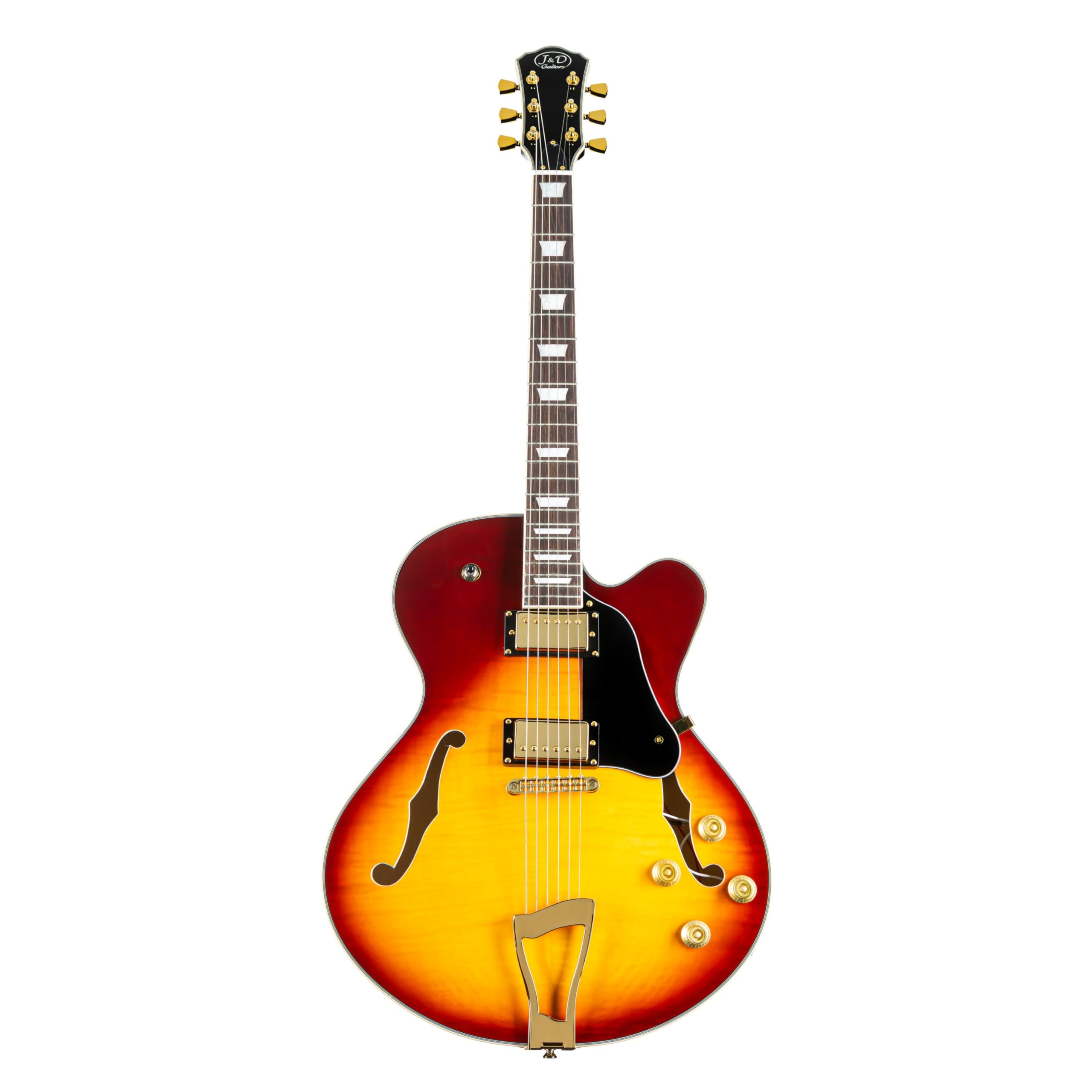 J & D SA-1 II Tobacco Sunburst - Chitarra semiacustica