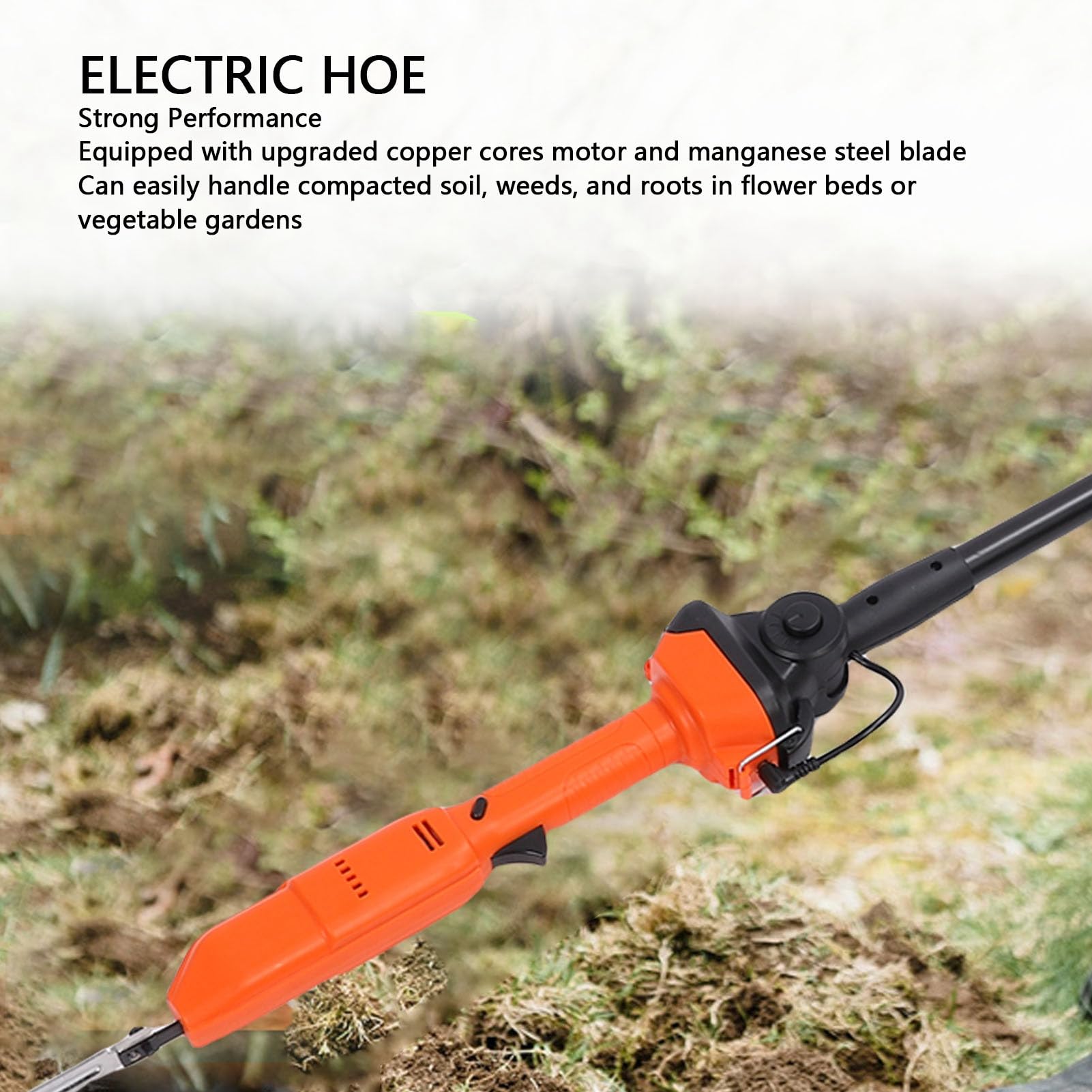 Fabater Pase de Jardín Eléctrico Inalámbrico Puña Ligera de Batería Ergonómicamente para Mujeres y Personas Mayores Pins de Jardín Eléctrico Portátiles para la Reproducción del (Enchufe de la UE)