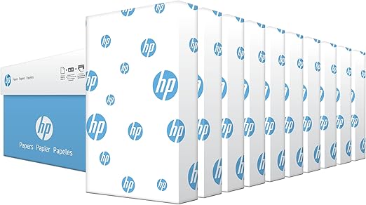 HP Printer Paper | 8.5 x 14 Paper | Office 20 lb | 10 Ream Case - 5000 Sheets | 92 Bright | Made in USA - FSC Certified | 001422C