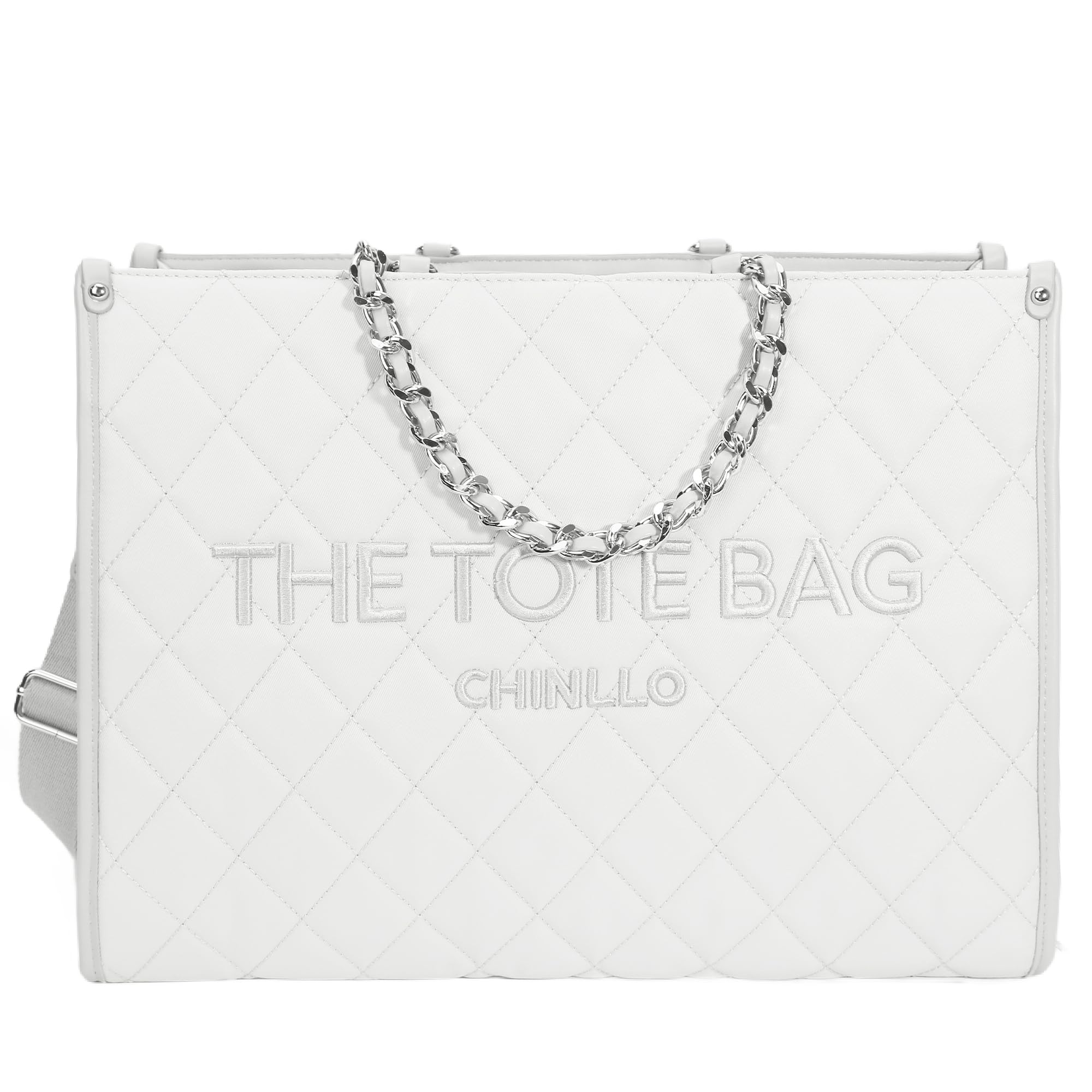 Chinllo Laptop Tote Bag for Women Top Handle Satchel Purse and Handbags Work Compartment with Shoulder Strap