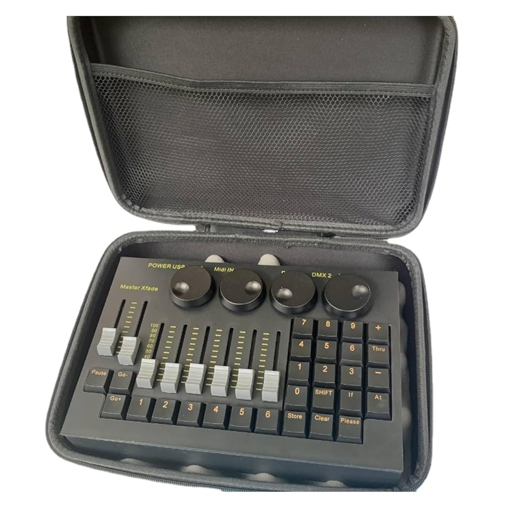 j*n様 DMXコントローラー Kontroler DMX Mini Command Wing Controller DMX512 Konsola DJ
