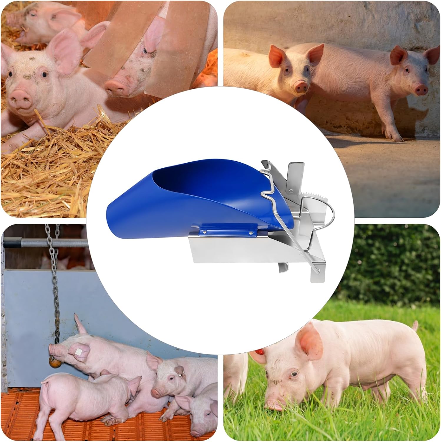 Piglet Castration Tools, Stainless Steel Pig Castration Rack Tools Piglet Castration Device Breeding Equipment for Farm Livestock Pig Castrating Machine Animal Husbandry Equipment for Pigs