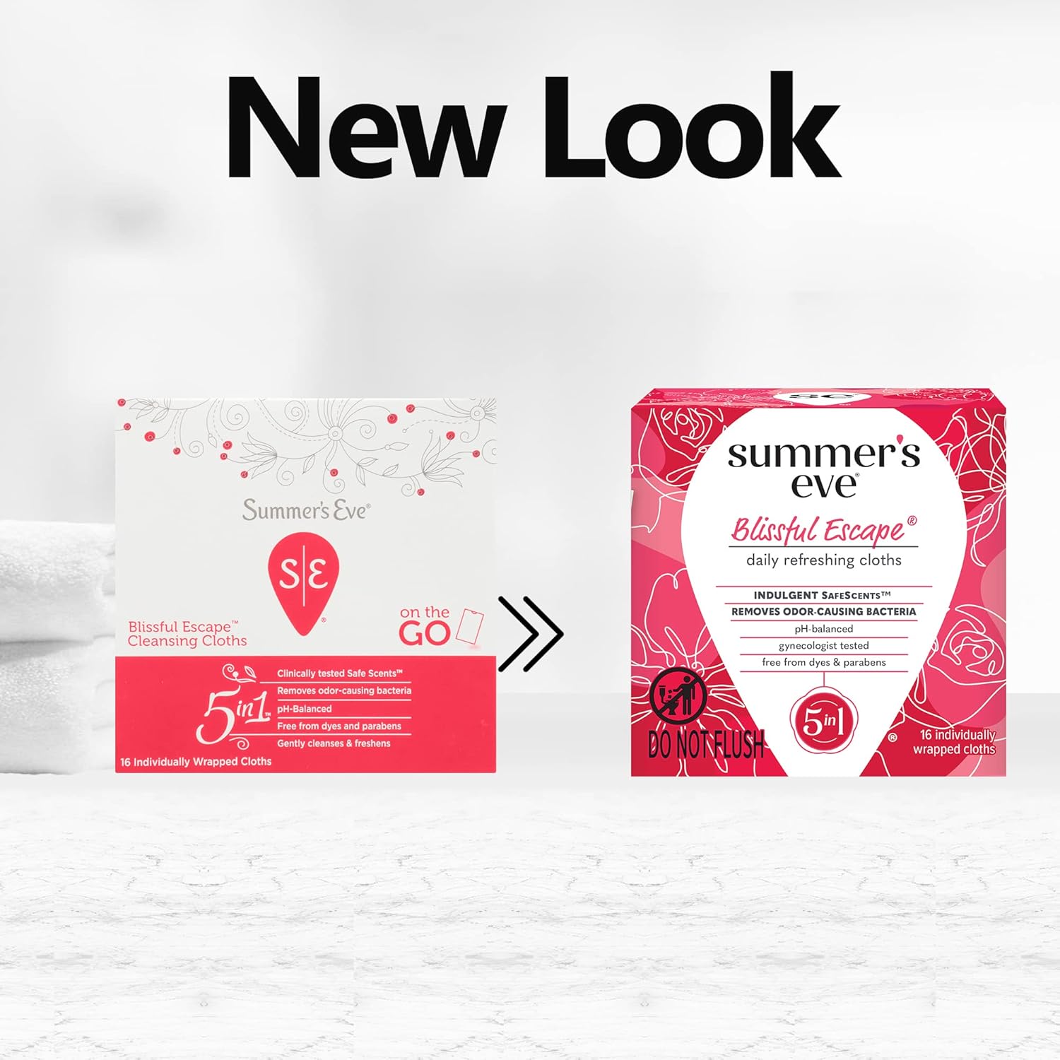 Summer's Eve Feminine Cleansing Wipes with Summer's Eve Cleansing Cloths, Blissful Escape : Health & Household