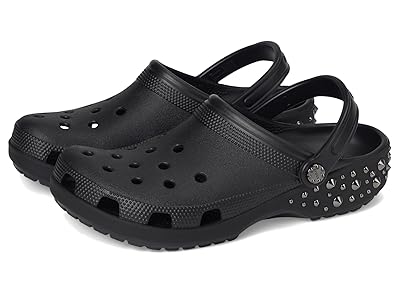 Crocs Classic Studded Clog Clog Shoes Black
