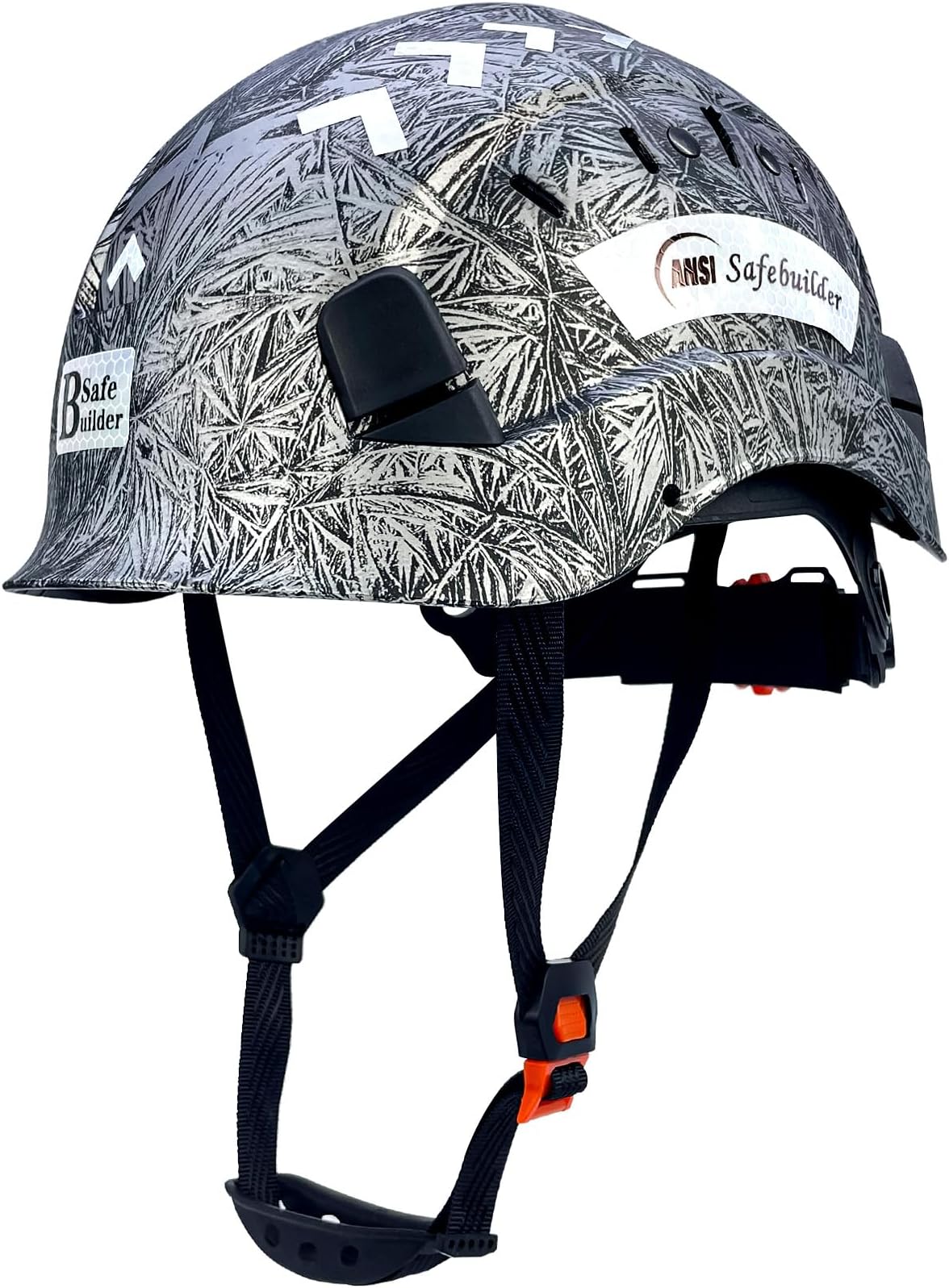 - Construction Safety Helmet ABS Hard Hat Adjustable Ventilation System Hardhats Industrial Work Head Protection for Men Certified ANSI/ISEA Z89.1