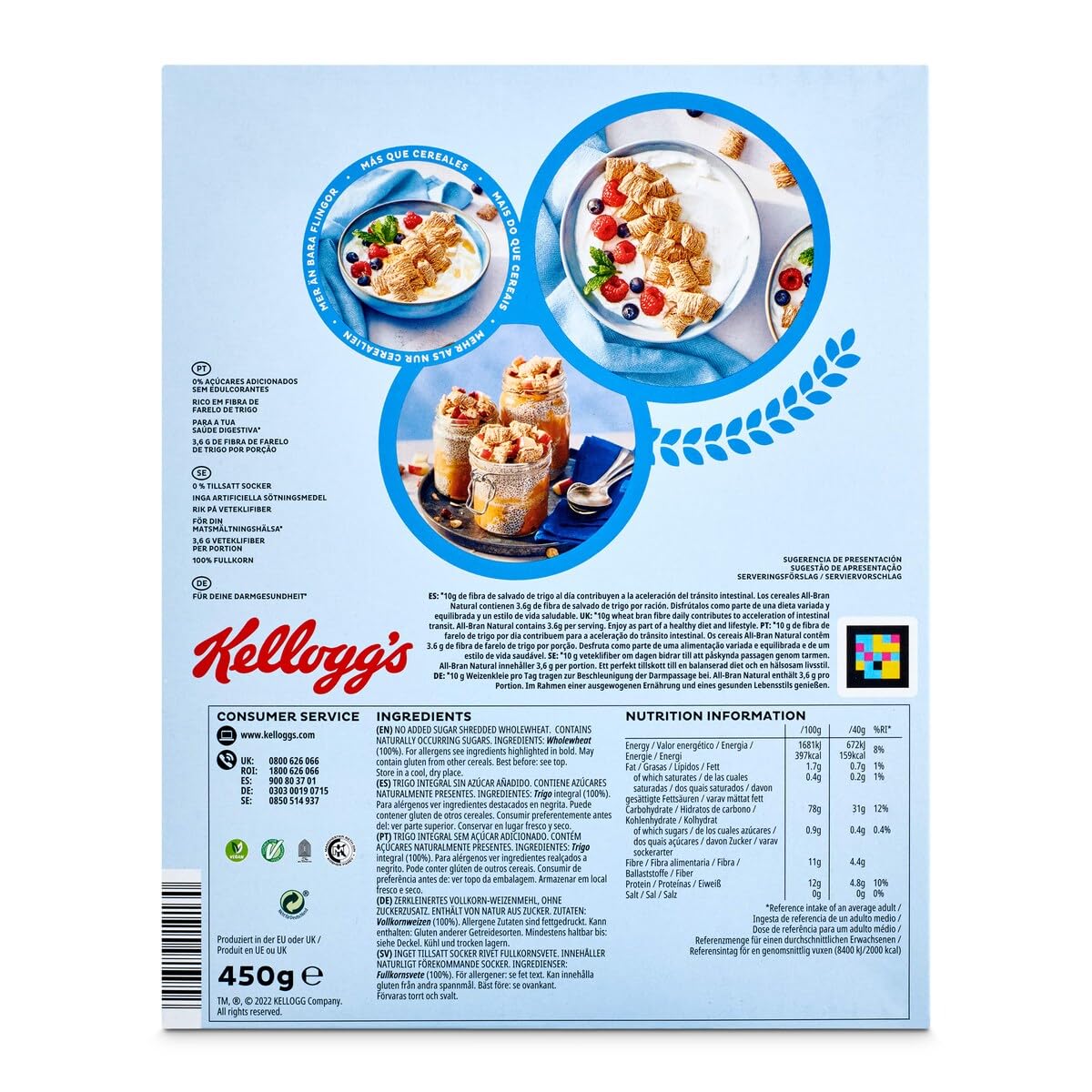 Kellogg's All Bran Natural 450g — view 2
