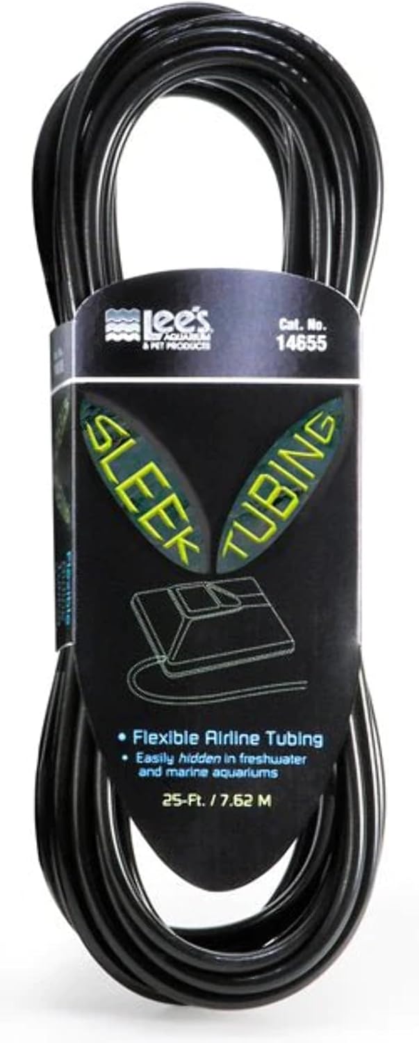 Sleek Airline Tubing: tested for Modern Aquaria... Hidden Beauty!