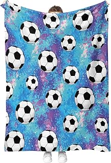 Hohoto Football Blanket Rugby Sports Gifts for Men Women Kids Teen Boys Girls Birthday Christmas Halloween Easter Father's Day Dad Husband Son Boyfriend Team Player Teammates Throw Blankets 50"x60"