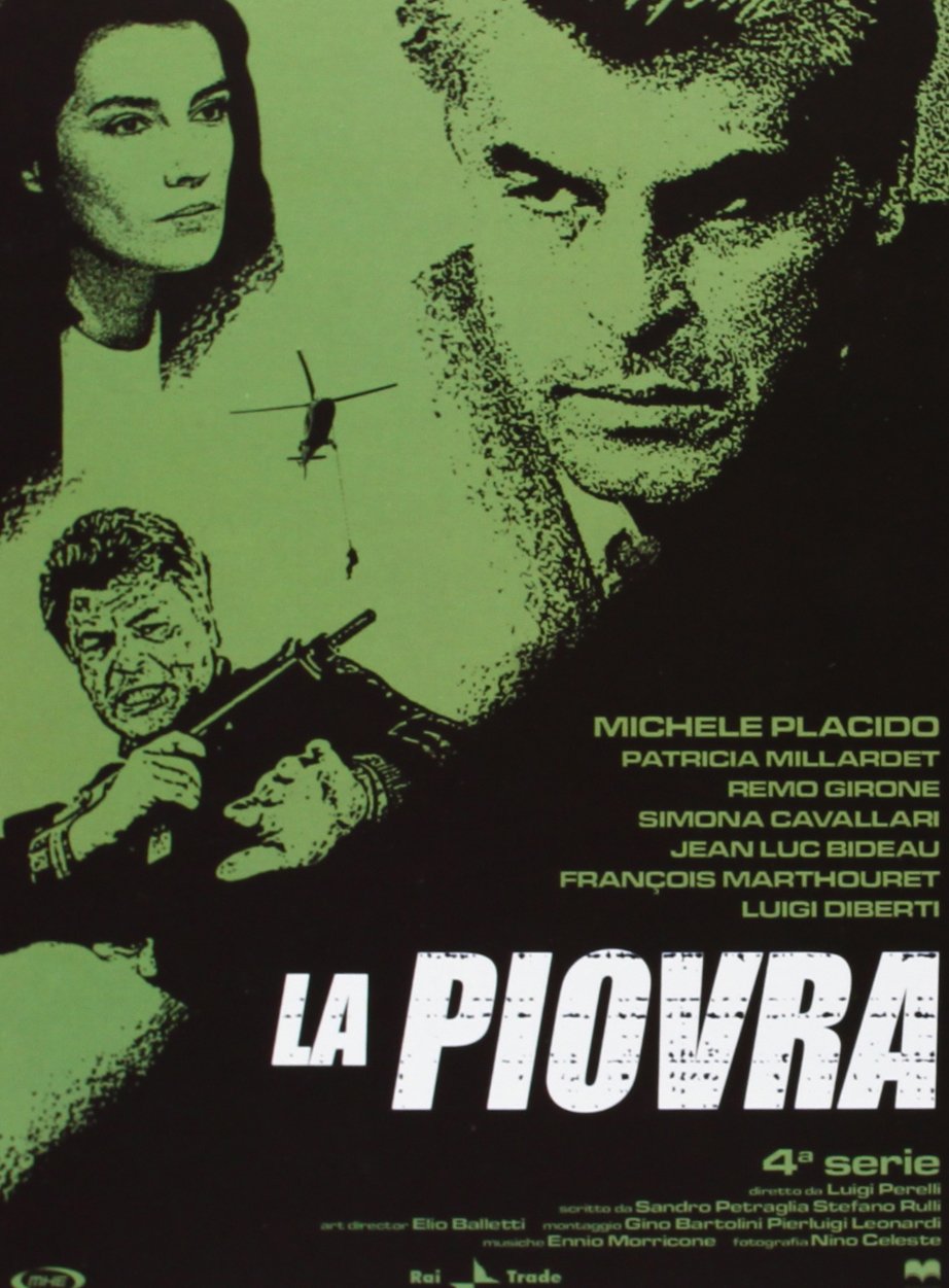 La Piovra Stag.4 DVD importación de Italia en edición física original