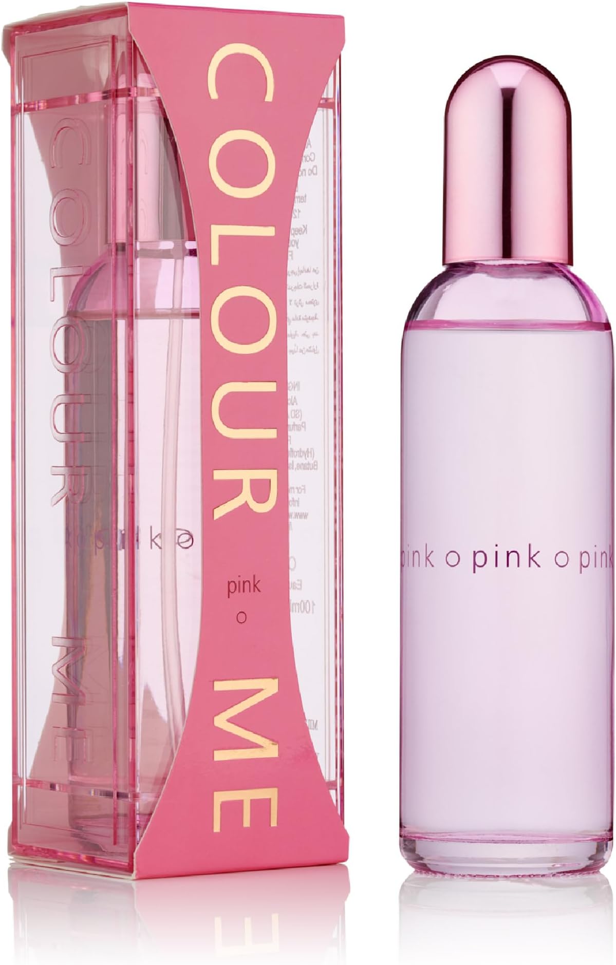 COLOUR ME Women Femme Pink Eau De Floral Spray Parfum 100Ml
