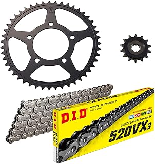 D.I.D(大同工業) F/Rスプロケット 3点交換キット DS-09 SUZUKI VSTROM-250 17-19