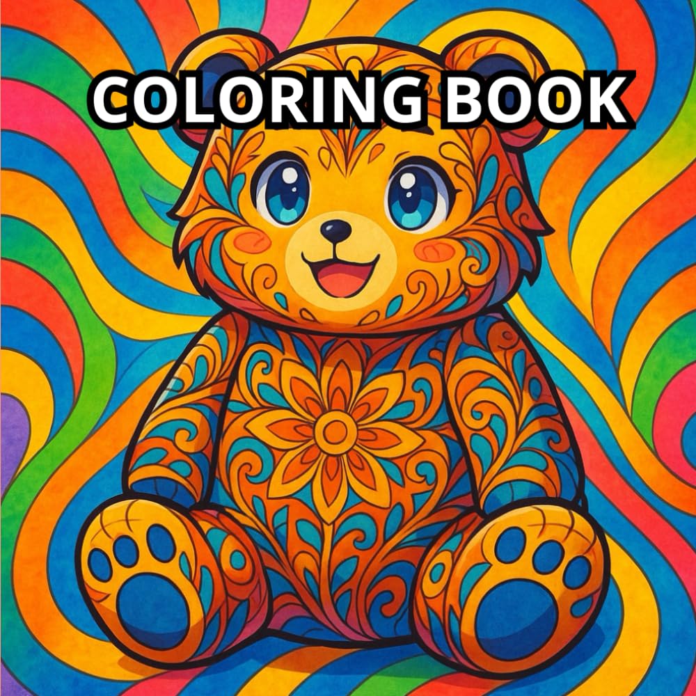 A Coloring Book of Dragons, Cities, Sports & More for Ages 9–14: Fun Coloring Pages of Animals, Sports, Fantasy Creatures & Futuristic Cities for Kids Ages 9–14
