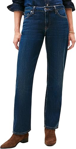 Tommy Hilfiger Vaqueros Mujer Milo Classic Straight Fit, Azul (Milo), 32W/25L