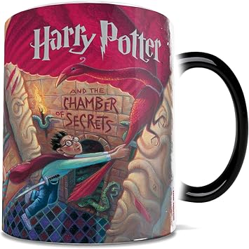 Morphing Mugs Harry Potter and the Chamber of Secrets Heat-Activated | Heat changing ceramic mug | Hidden design reveal | Home, office or travel use