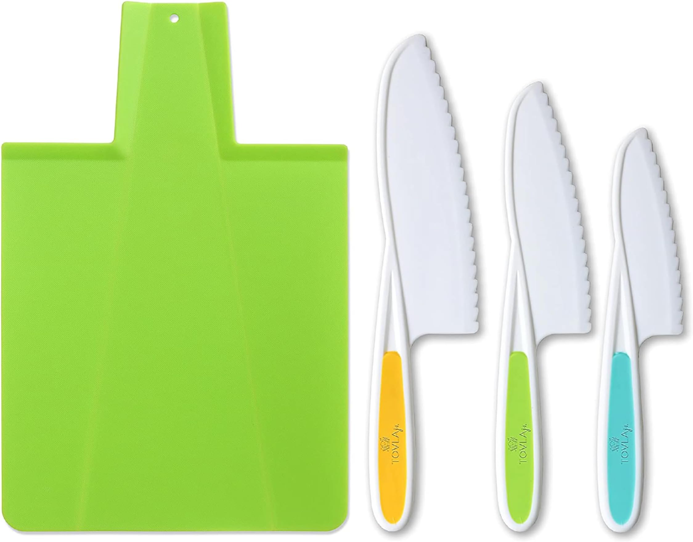 Kibbidea Kids Safe Knife Set， Stainless Steel Kids Knife