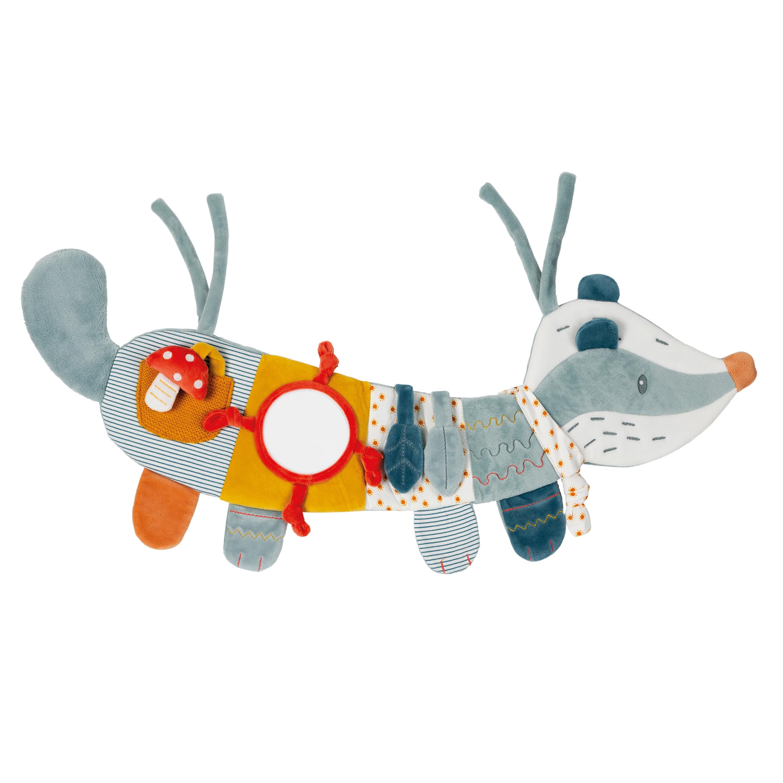 Nattou Activity Cuddly, 70 cm, Dusty Blue