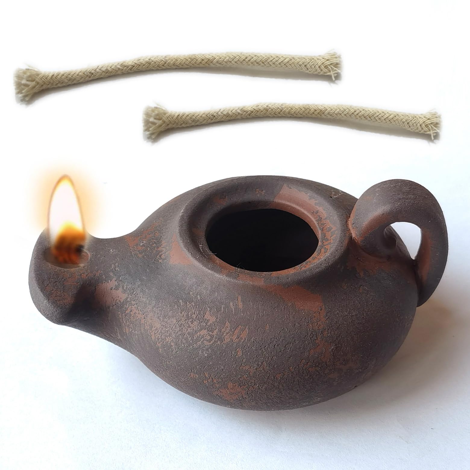 Amazon.com: Biblical Oil lam Clay pvintage for Indoor use Vintag
