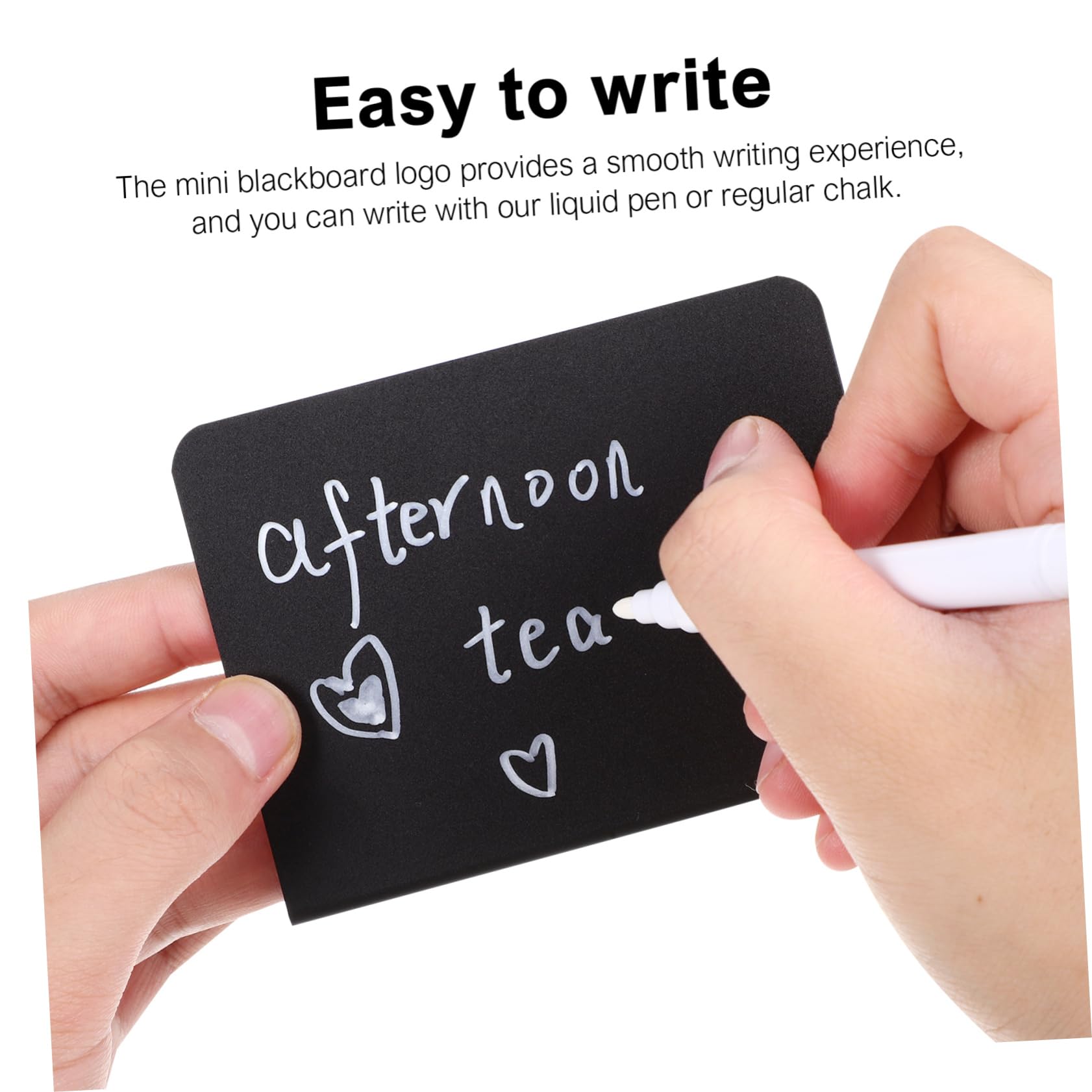 STOBOK 4 Sätze Tischtafel Tafel Message Board trocken abwischbare Marker mit feiner Spitze kleines Schild Tisch Tafel Zeichen write board easy putz Etikett Tafelmarker Kreidetafel Plastik