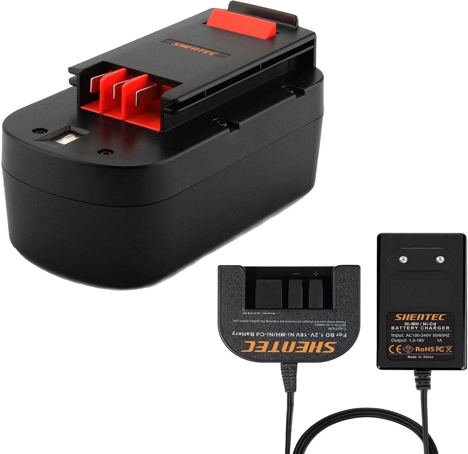 Batería Recambio 18V 3500mAh Ni-MH Para Robot Cortacésped Husqvarna Automower | Compatible Con Modelos 210C, 220AC, Etc.