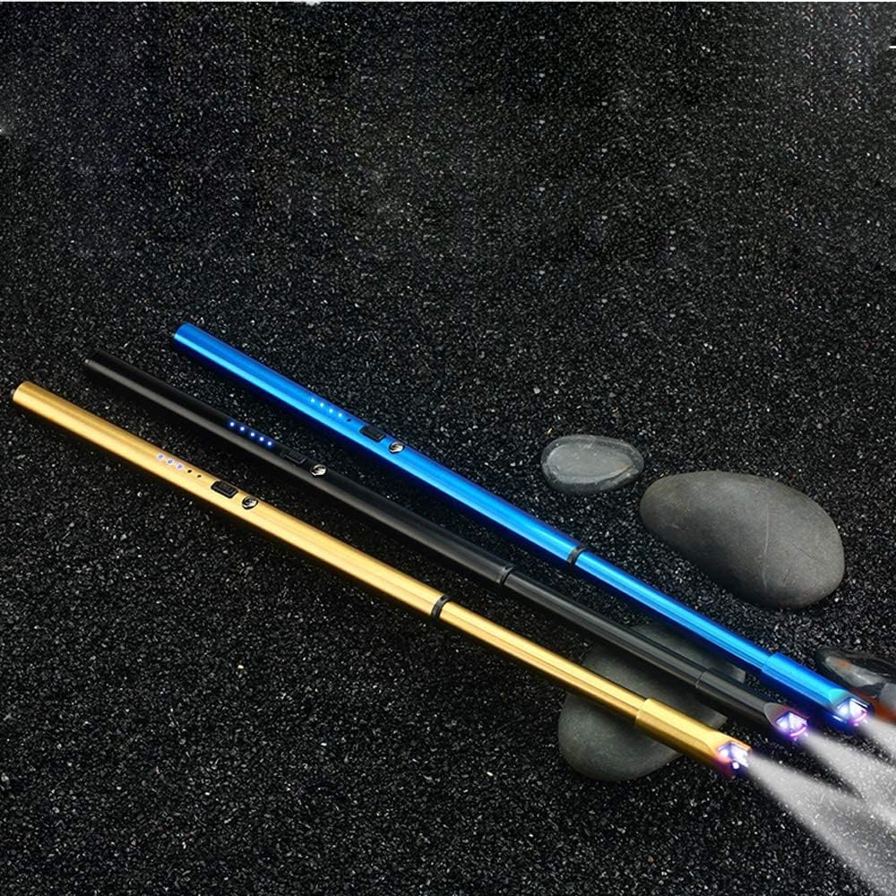 Frixen Candle Lighter, Upgraded Long-Neck Candle Lighter, Windproof USB Rechargeable Lighter, Very Suitable for Household Gas Stoves, Incense Burners, Fireworks, Camping Barbecue Cooking Barbecue