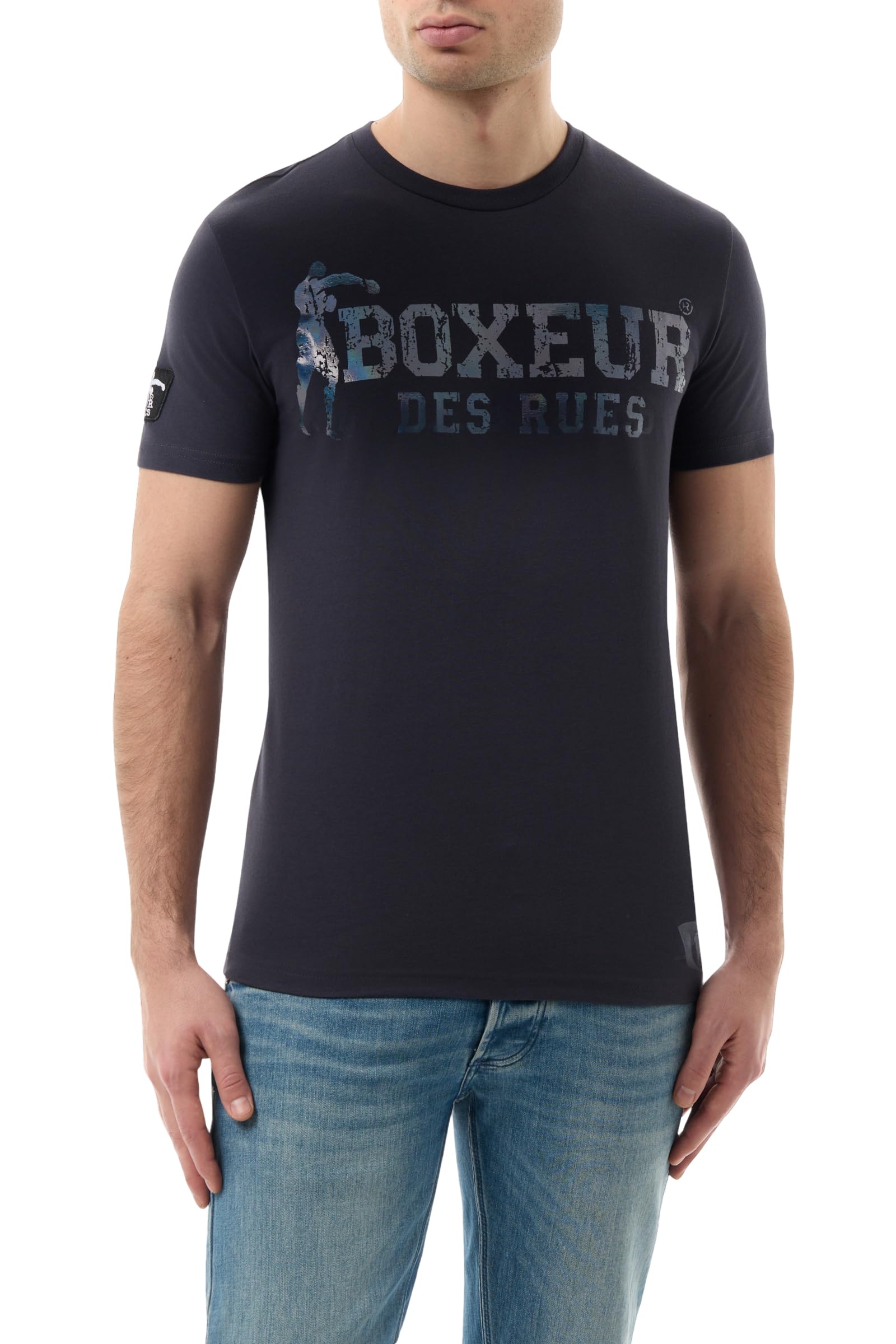 BOXEUR DES RUES Camiseta Iconica Antracita