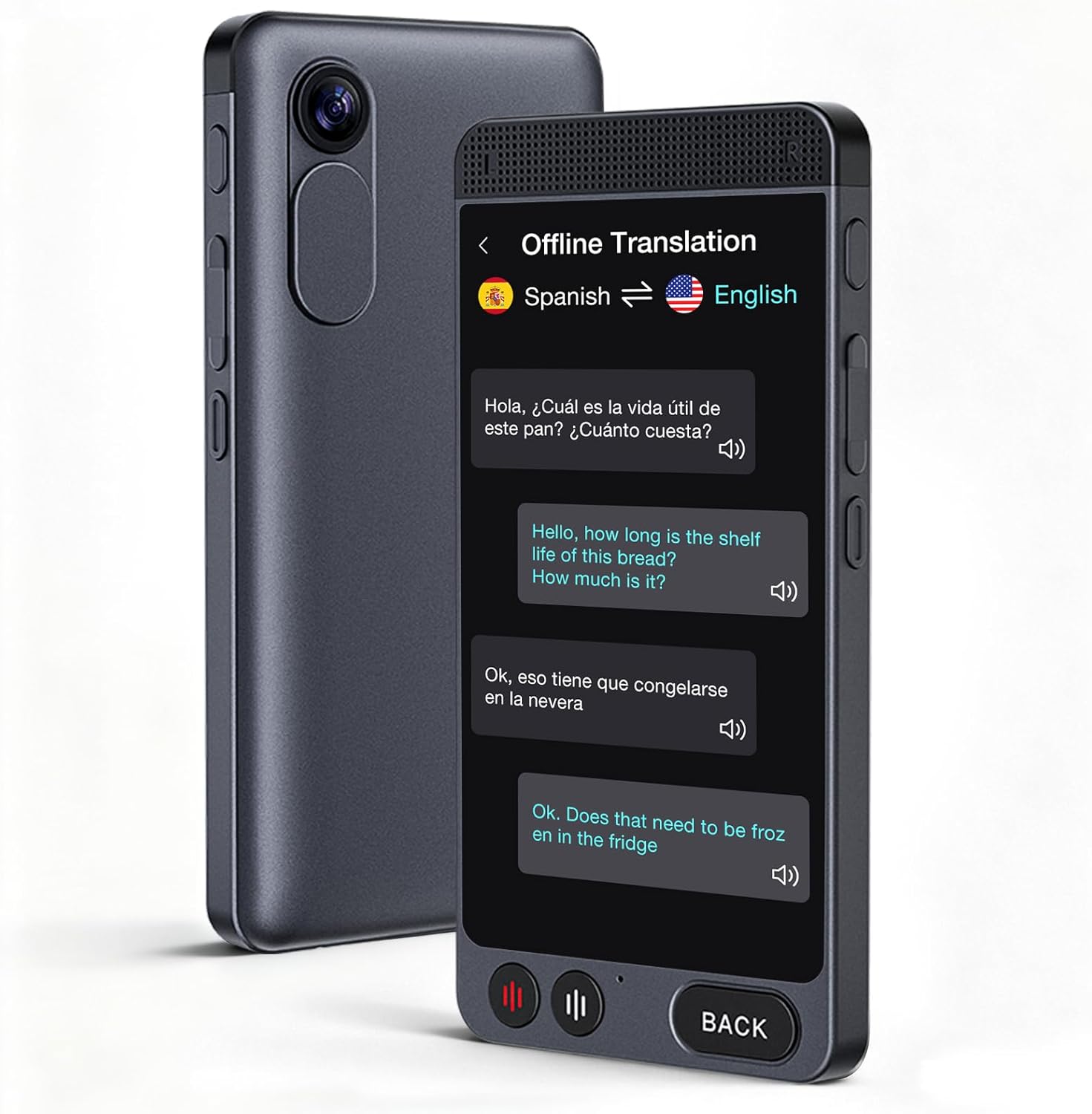 Offline Language Translator Device, No WiFi Needed...