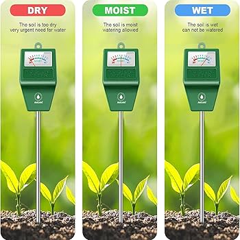 Soil Moisture Meter, 2Pack Accurate Soil Tester Ground Moisture Tester Garden Agriculture Moisture Tester Compact Lightweight Suitable For Indoor And Outdoor Vegetable Bed Gardens Etc