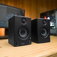 Vista 4 de PreSonus Eris E3.5-3.5" Near Field Studio Monitors (Pair) – Powered Desktop Speakers for Music Production, Studio-Quality Recording, and Active