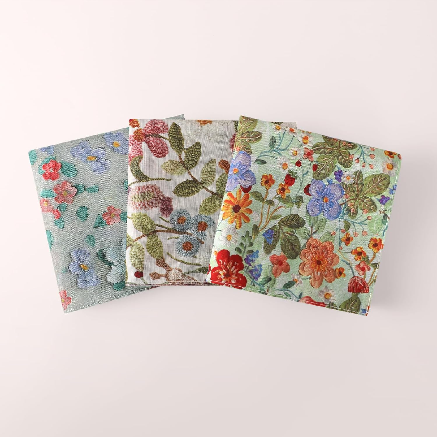 DoreenBeads Bandanas Cotton Head Kerchiefs for Women Multi Purpose Printed Hair Scarfs Headbands Large Handkerchiefs 20" - Image 3