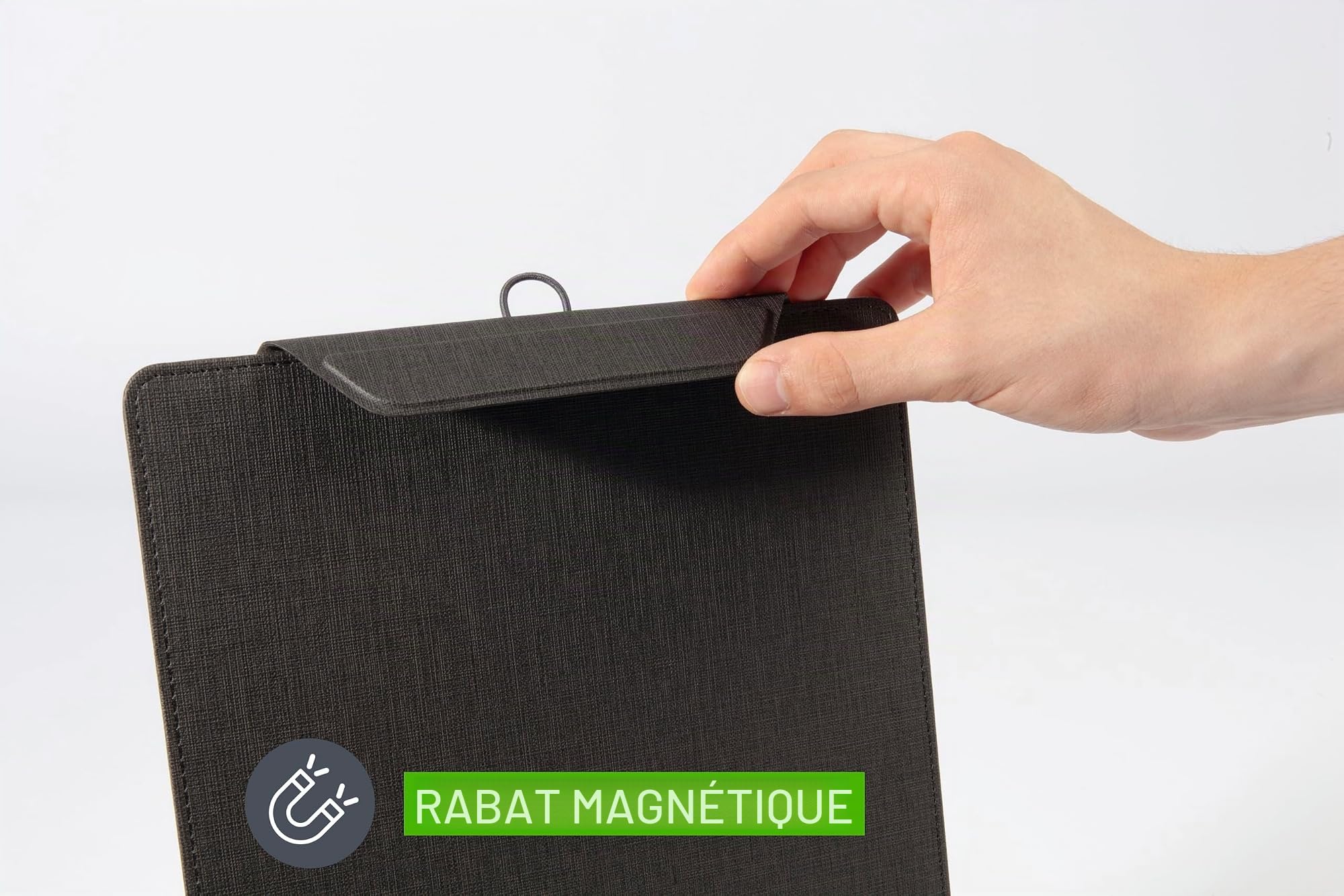 SIGEL Porte-menu avec pince 23 x 33 cm | KB110, pour jusqu’à 20 feuilles A4, anthracite, pour l’organisation efficace de documents et formulaires