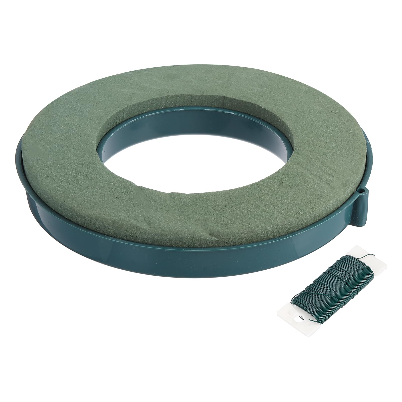 Anneau en mousse 25 cm pour décorer votre voiture de mariage avec des fleurs fraîches