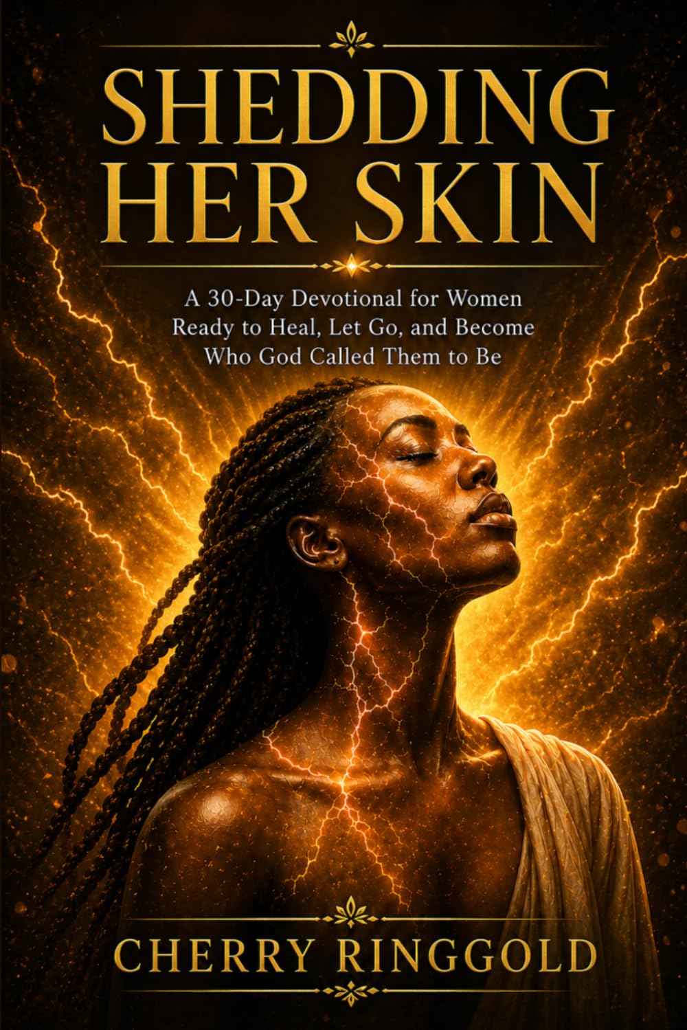 SHEDDING HER SKIN: A 30-Day Devotional for Women Ready to Heal, Let Go, and Become Her God Called Her to Be