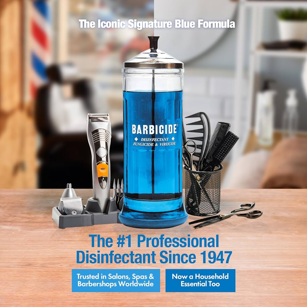 BARBICIDE 消毒　barber バーバー　床屋　美容室　ヴィンテージ BARBICIDE 消毒 barber バーバー 床屋 美容室 ヴィンテージ