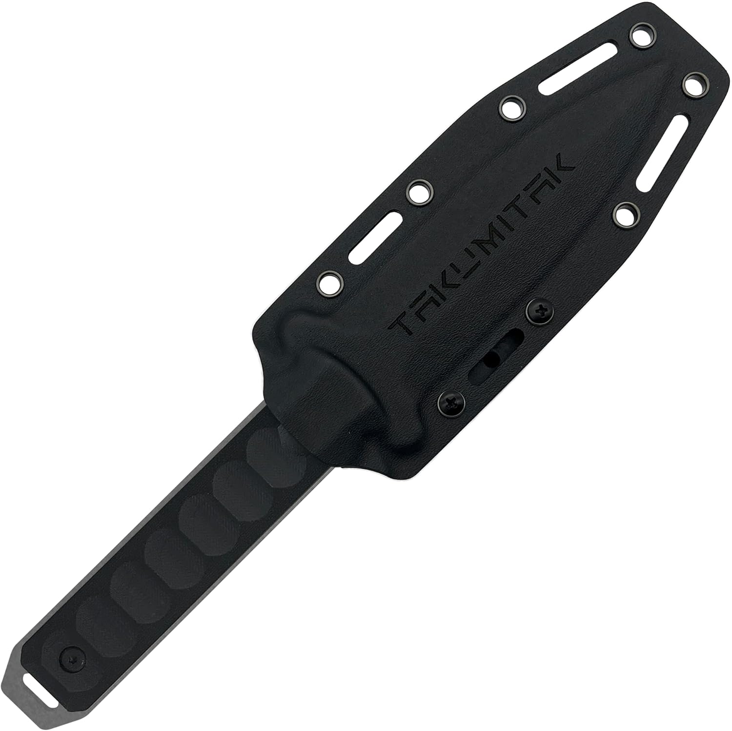 Tactical Knife Hunting Knife Survival Knife D2 Spear Point Blade G10 Handle Kydex Sheath Molle Clip Fixed Blade Knives Camping Accessories Camping Gear Survival Kit Survival Gear And Equipment Tactical Gear Hunting Gear EDC Knife EDC Gear 40246 (Stonewash TKF214SW)