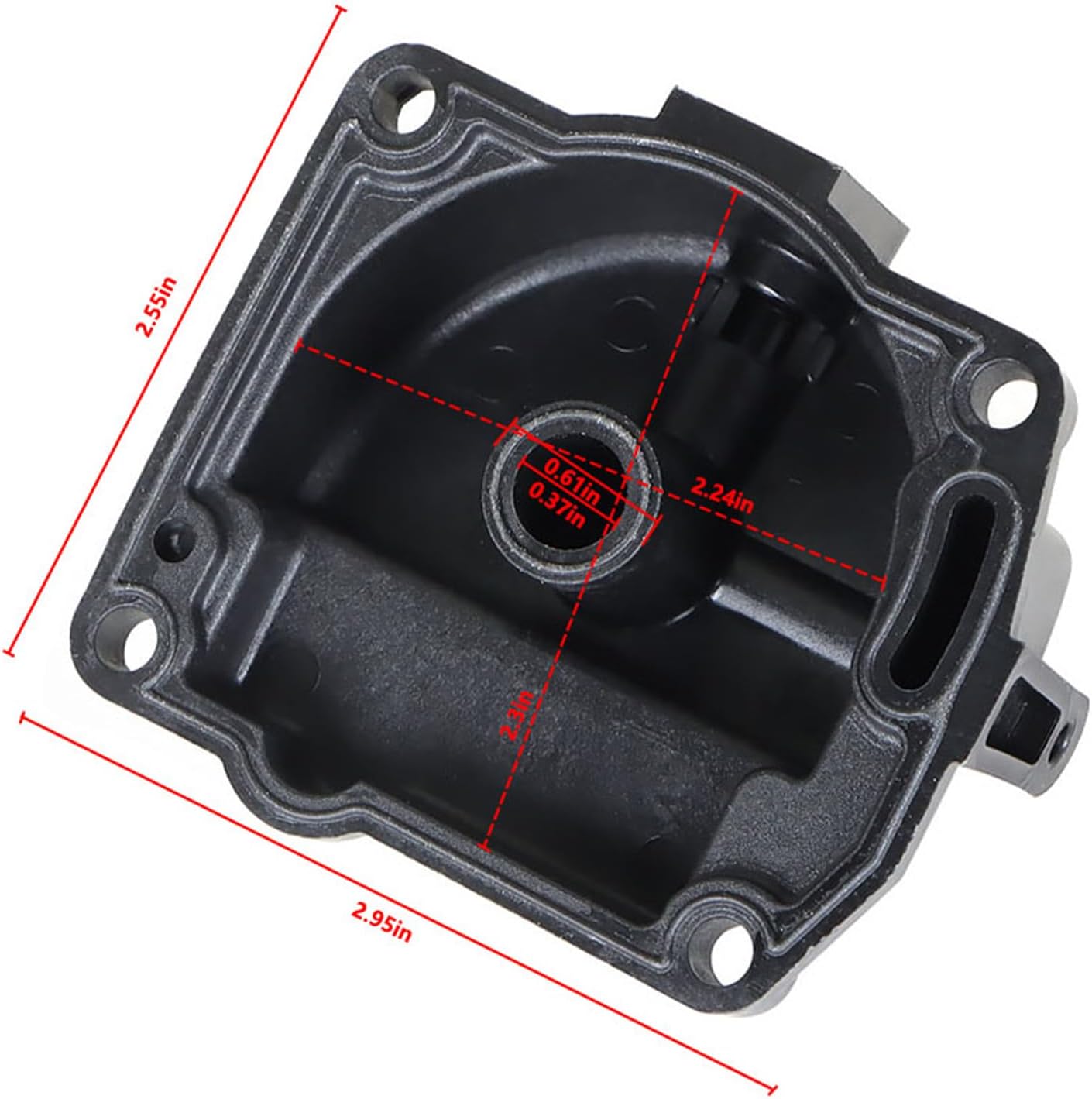 433000 0433000 4pcs Carburetor Float Bowl Chamber Replacement for 90-175 Horsepower