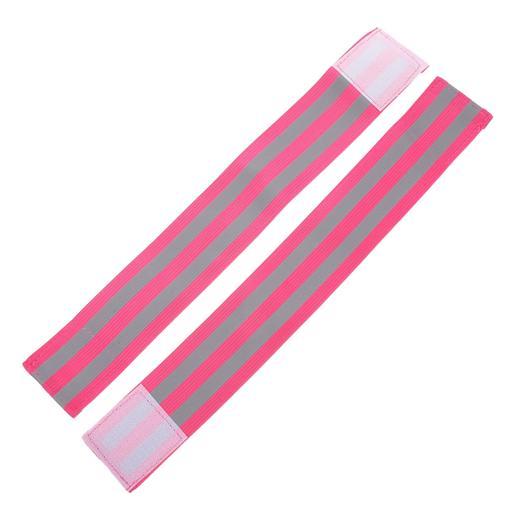 Abaodam 2 Pcs Reflective Wrist Bands High Visibility Safety Straps for Night Walking Running Cycling Soft Comfortable Reflective Bracelets for Women and Men