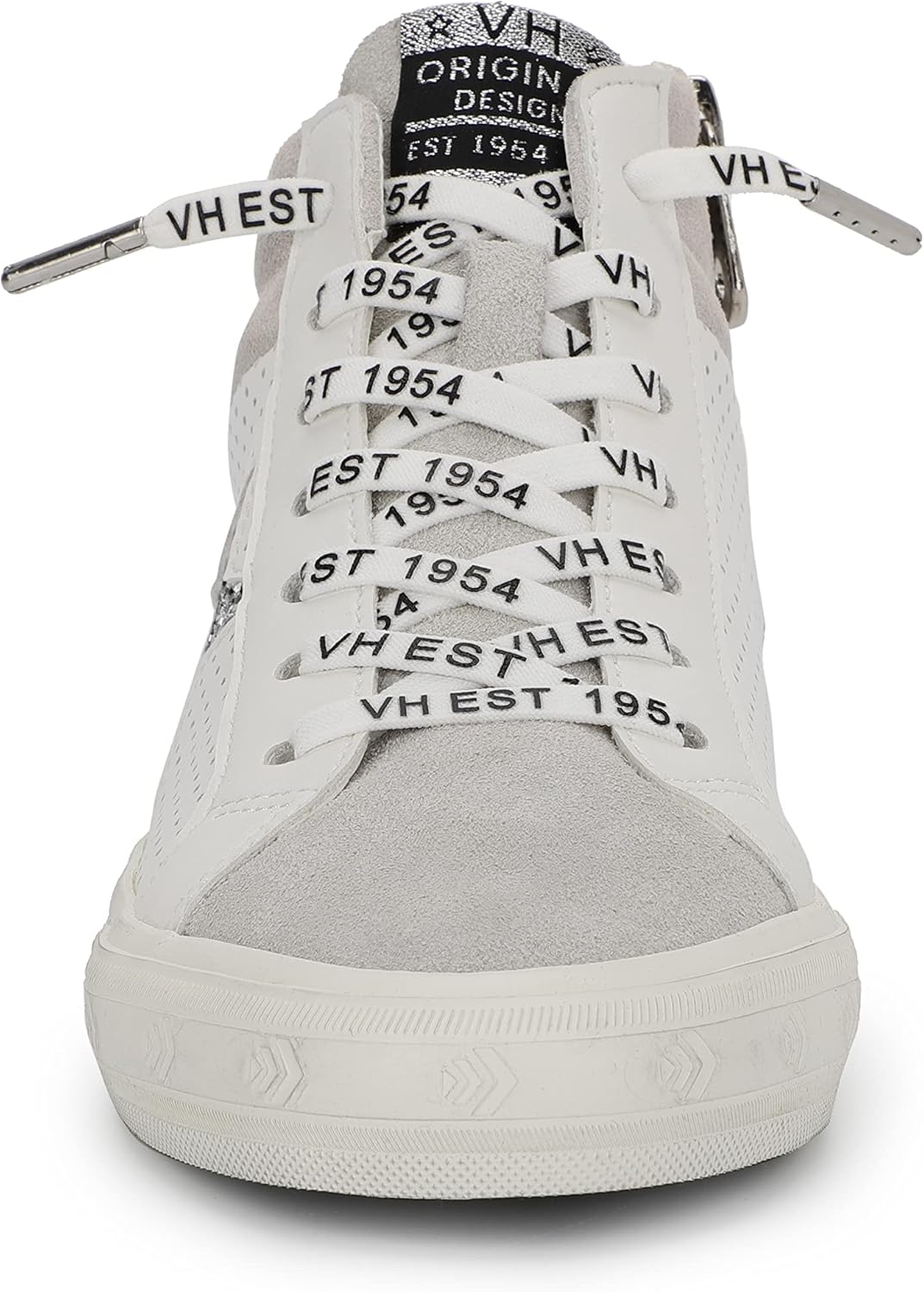 VINTAGE HAVANA Women's Lester White/Grey/Pink Pop 10 M