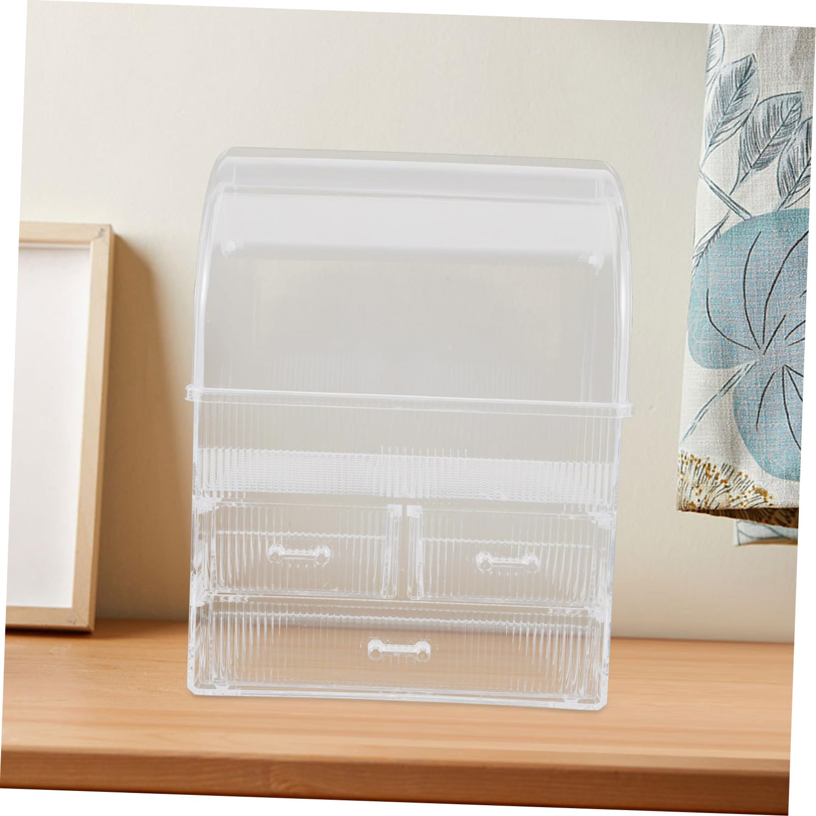 Acryl Make Up Organizer Kasten mit Schubladen, Transparent
