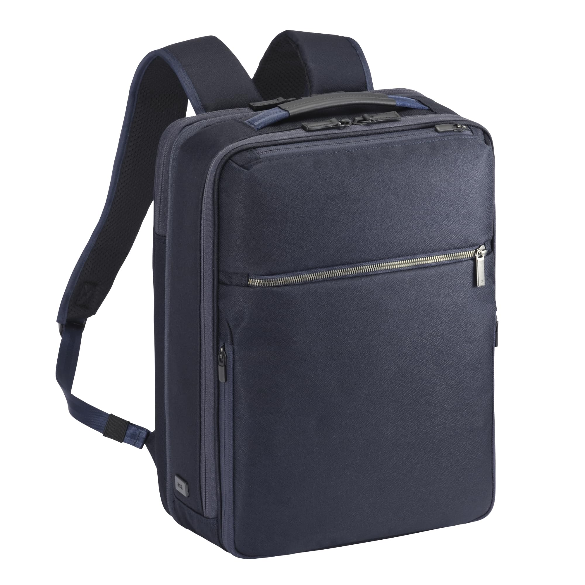 [エースジーン] ビジネスリュック ガジェタブルSF A4サイズ収納可能 14inchPC収納 15L エキスパンド(容量拡張) ２気室 No.68784