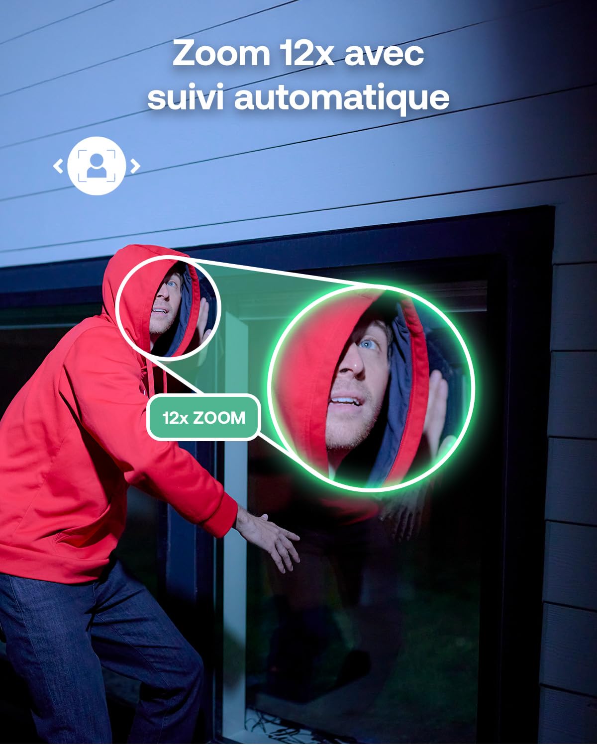 Arlo Pro 6 2K, Caméra de Surveillance WiFi Extérieure sans Fil, Détection par IA, Vision Nocturne Couleur, Audio bidirectionnel, Compatible avec Alexa, Essai Secure Inclus, 1 Caméra