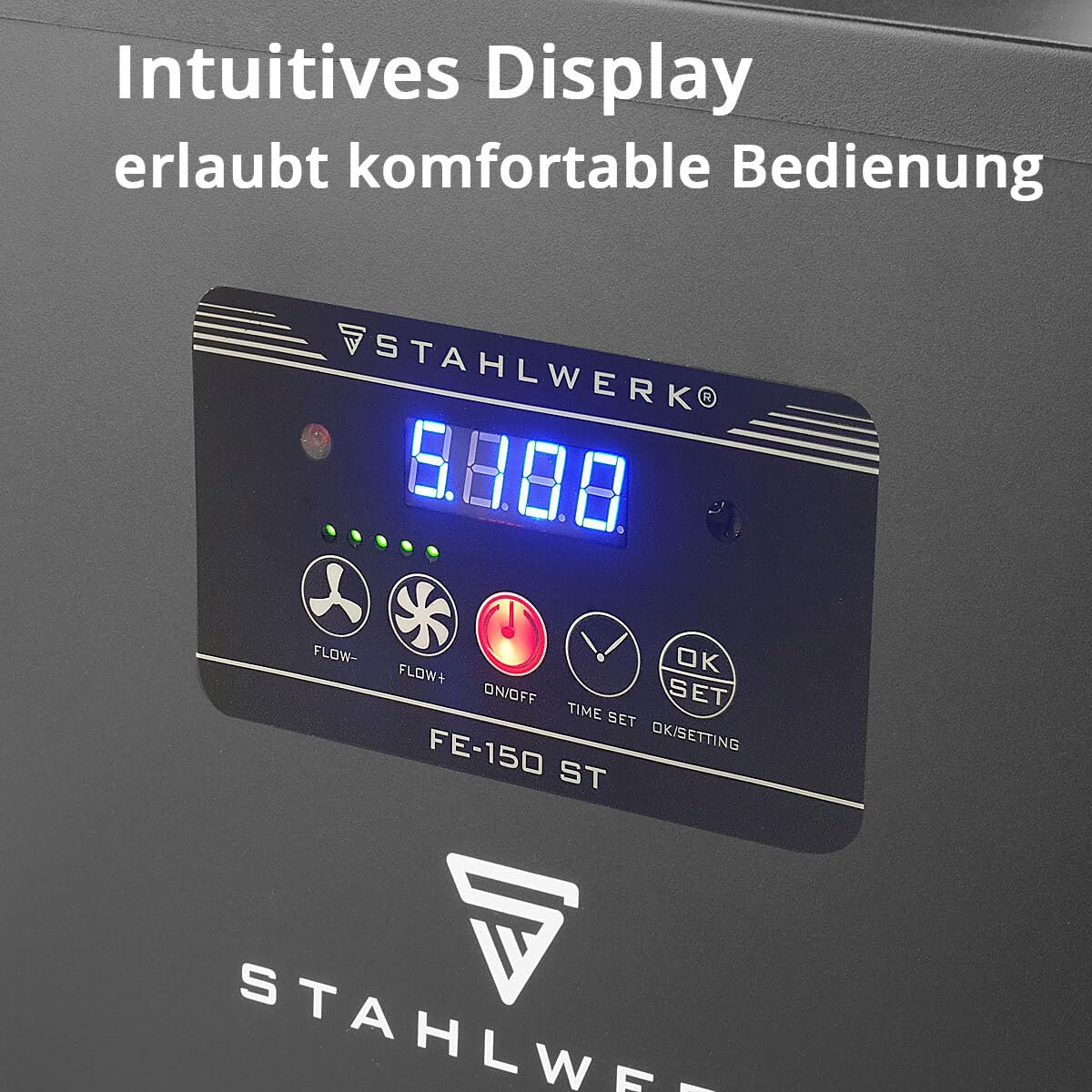 STAHLWERK Rauchabsaugung FE-150 ST mit 3-fach-Filter und 150 W – Rauchabzug | Absauganlage/Rauchabsorber/Schweißrauch- und Lötabsaugung zur Filterung und Absaugung von Rauch, Gasen und Dämpfen